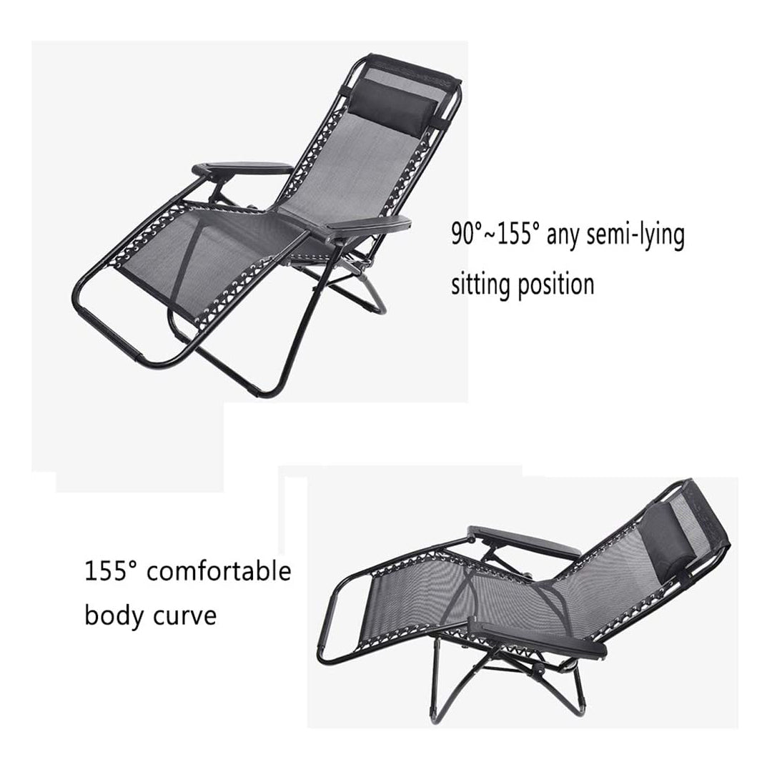 Portable Outdoor Reclining Lounge Chair