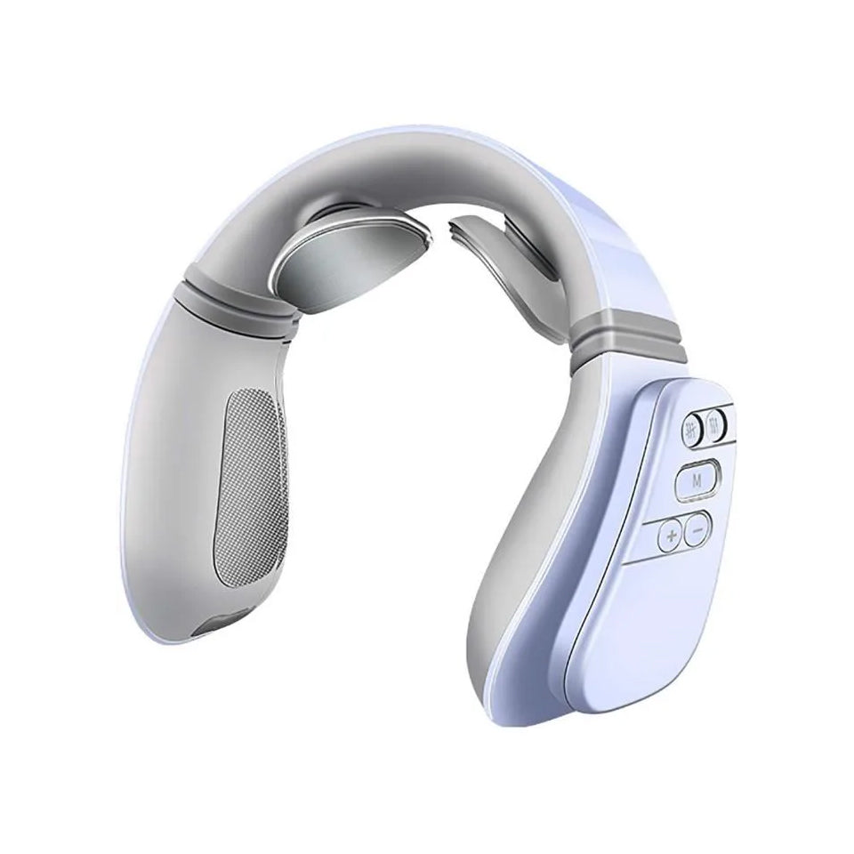 Cordless Portable EMS TENS Neck Massager for Pain Relief