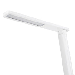 مصباح طاولة Litom أبيض قابل للتعديل بتقنية LED للتحكم باللمس وتصميم موفر للطاقة - GEHM632AWUK