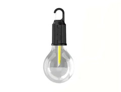 Portable Rechargeable LED Camping Bulb Light with 3 Brightness Modes, Type-C Charging, 360° Warm Light, Hanging Hook & Weather-Resistant Design