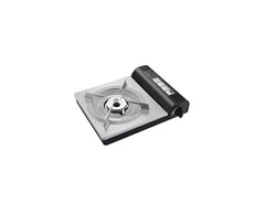2800W Portable Butane Gas Cassette Stove with Electronic Ignition, Pressure Sensing Safety Protection & Compact Camping Cooking Burner