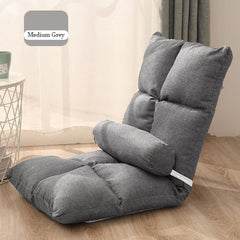 Multifunctional Foldable Lazy Sofa Recliner Cushion Chair with 8-Grid Design - Ideal for Gaming, Reading, Meditation & Lounging – 90 x 45 x 7 cm