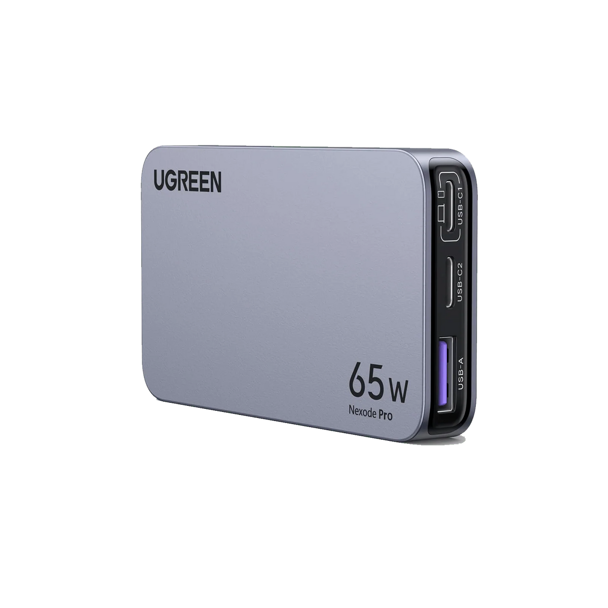 UGREEN Nexode Pro 65W 3-Port GaN Ultra-Slim Fast Charger 25356 - Black