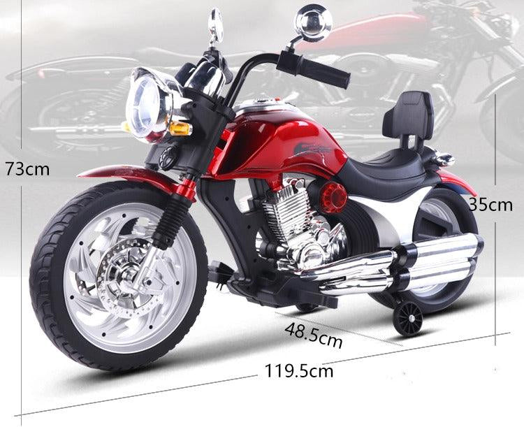 Electric Adventure Ride-On Motorcycle Bike for Kids