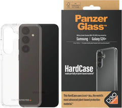 PanzerGlass HardCase D3O® Bio Clear Protective Case for Samsung Galaxy S24+ with 3X Military Grade Drop Protection, Scratch Resistance & Eco-Friendly Construction
