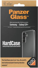 PanzerGlass HardCase D3O® Bio Clear Protective Case for Samsung Galaxy S24+ with 3X Military Grade Drop Protection, Scratch Resistance & Eco-Friendly Construction