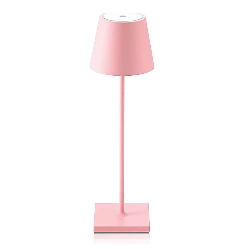 Modern LED Desk Touch Lamp with Dimming - Rechargeable, Waterproof Table Lamp for Home and Outdoor Use
