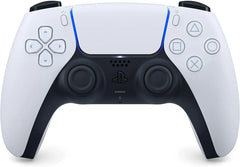 DualSense Wireless Controller PS5 White + Sades ME6S Tyto Gaming Microphone White Bundle