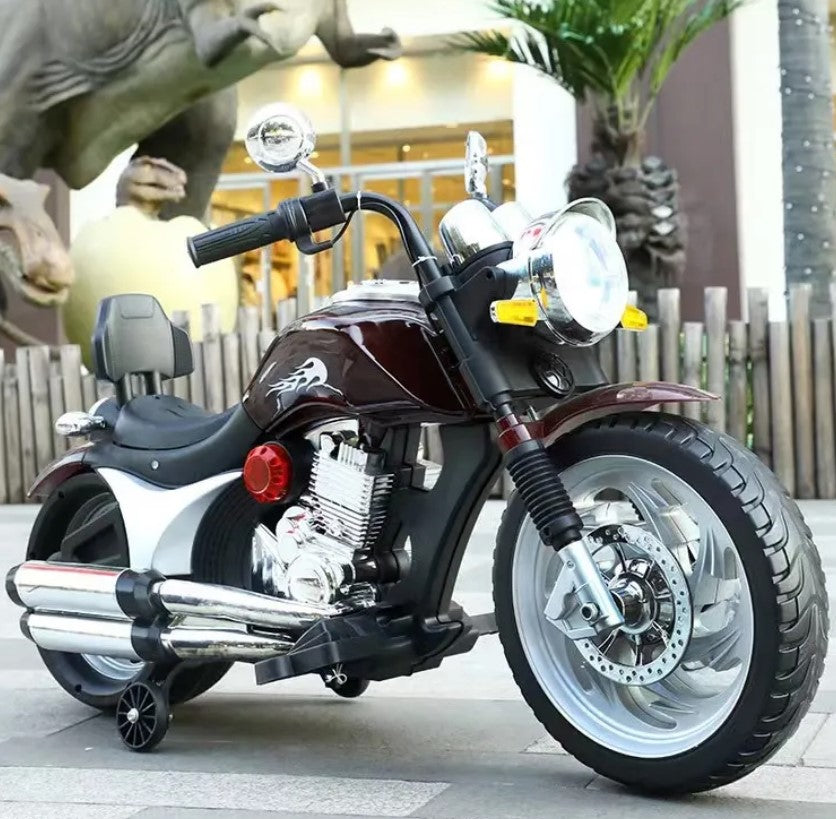 Electric Adventure Ride-On Motorcycle Bike for Kids
