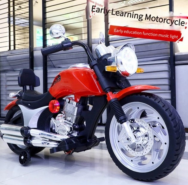 Electric Adventure Ride-On Motorcycle Bike for Kids