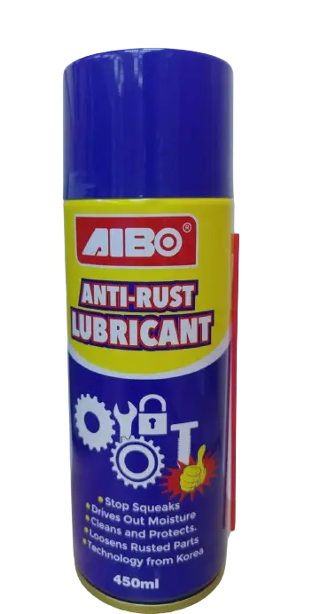 زيت تشحيم AIBO المتقدم المضاد للصدأ للعناية الفائقة بالمعادن وحمايتها - 450 مل