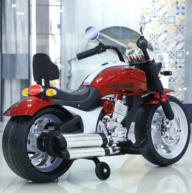 Electric Adventure Ride-On Motorcycle Bike for Kids
