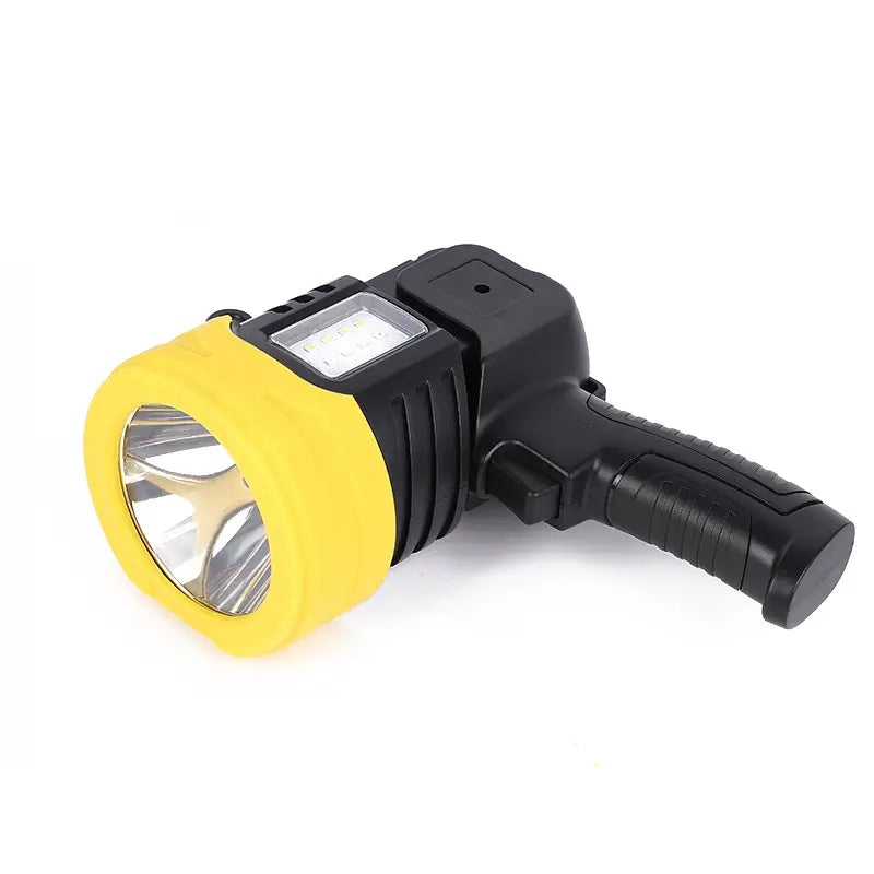 Ultra-Bright 500W Rechargeable LED Multifunctional Searchlight with Power Bank and Stand