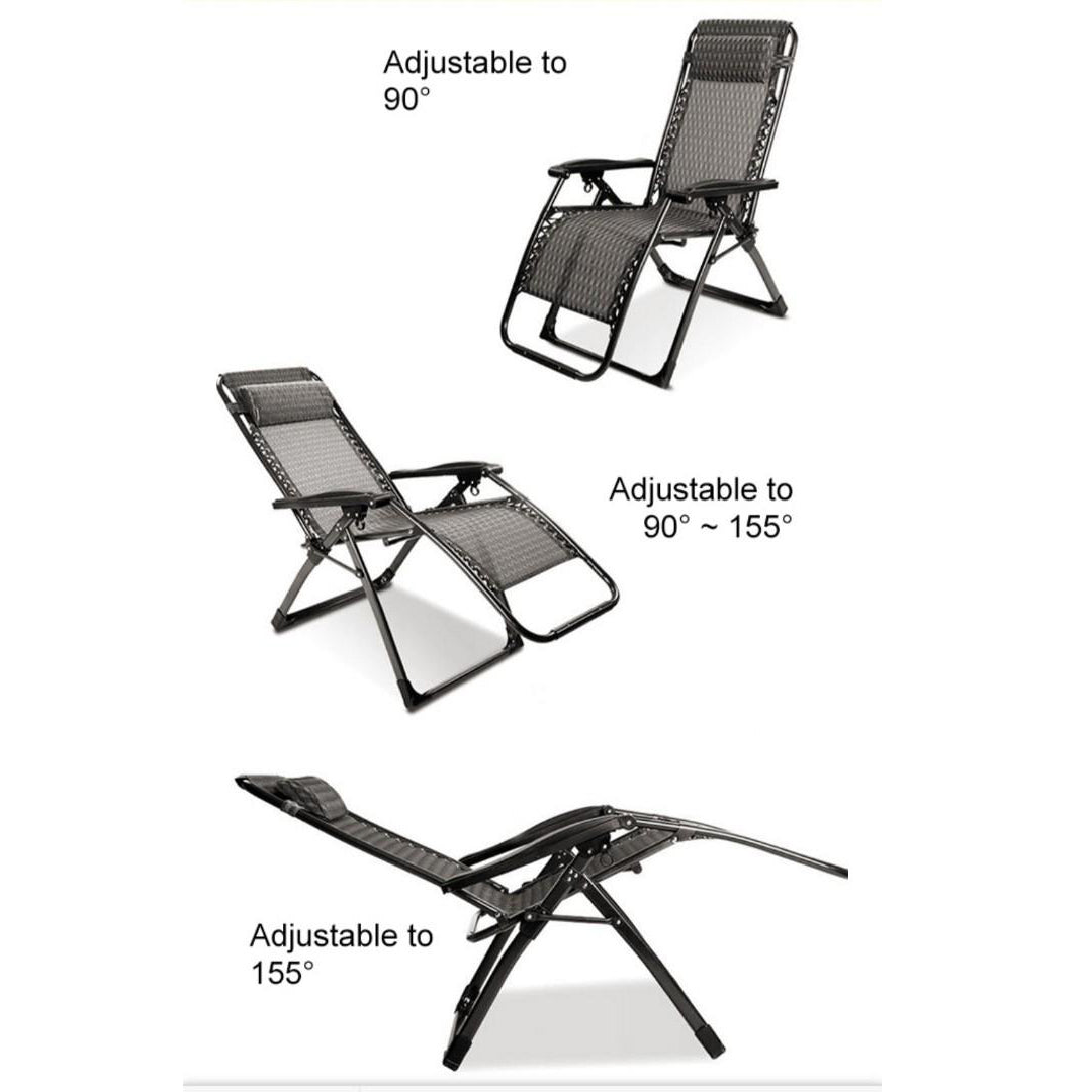 Portable Outdoor Reclining Lounge Chair