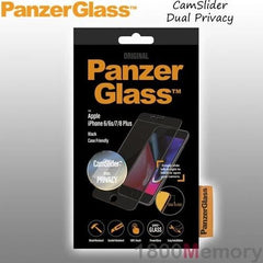 PanzerGlass Edge-to-Edge Privacy Tempered Glass Screen Protector with Camera Cover, Blue Light Filter and Anti-Glare Protection for iPhone 6 Plus, 6s Plus, 7 Plus & 8 Plus