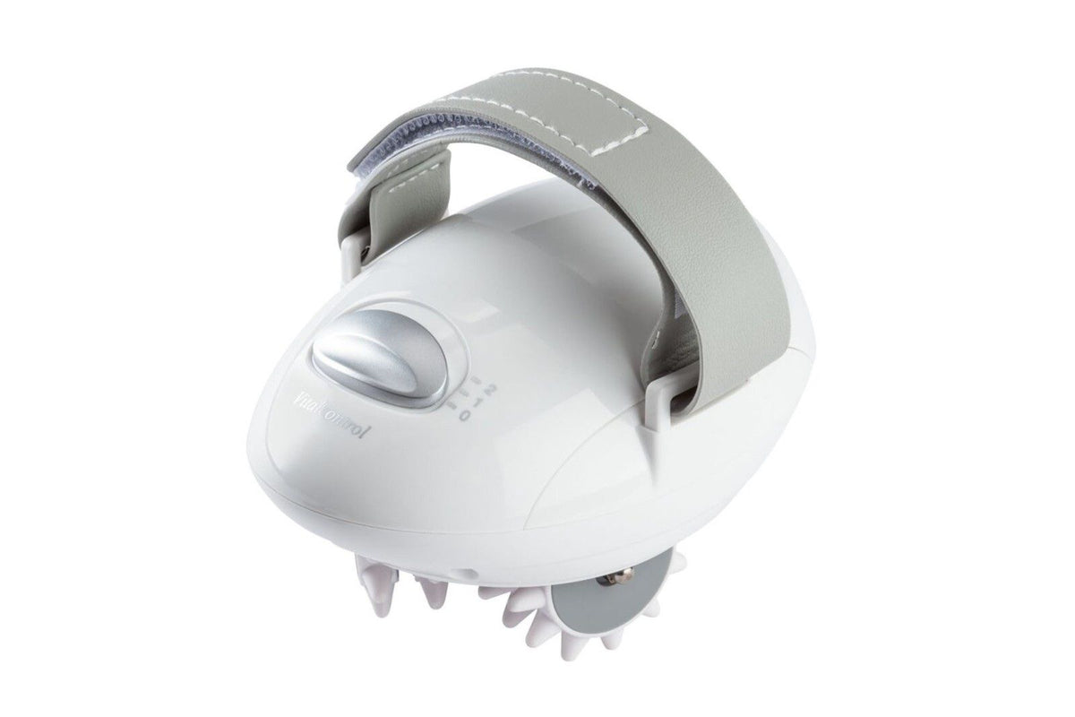 Sanitas SCM 45 Anti-Cellulite Body Massager with Dual Intensity, Ergonomic Handle and Removable Rollers for Skin Firming and Circulation Enhancement