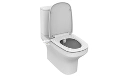 Ultra-Slim Non-Electric Toilet Bidet Attachment with Dual Cleaning Nozzles, Adjustable Water Pressure, Bidet Wash & Female Wash, Easy Installation