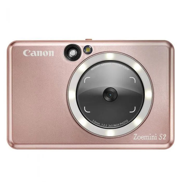 Canon Zoemini S2 Pocket Instant Camera - Rose Gold