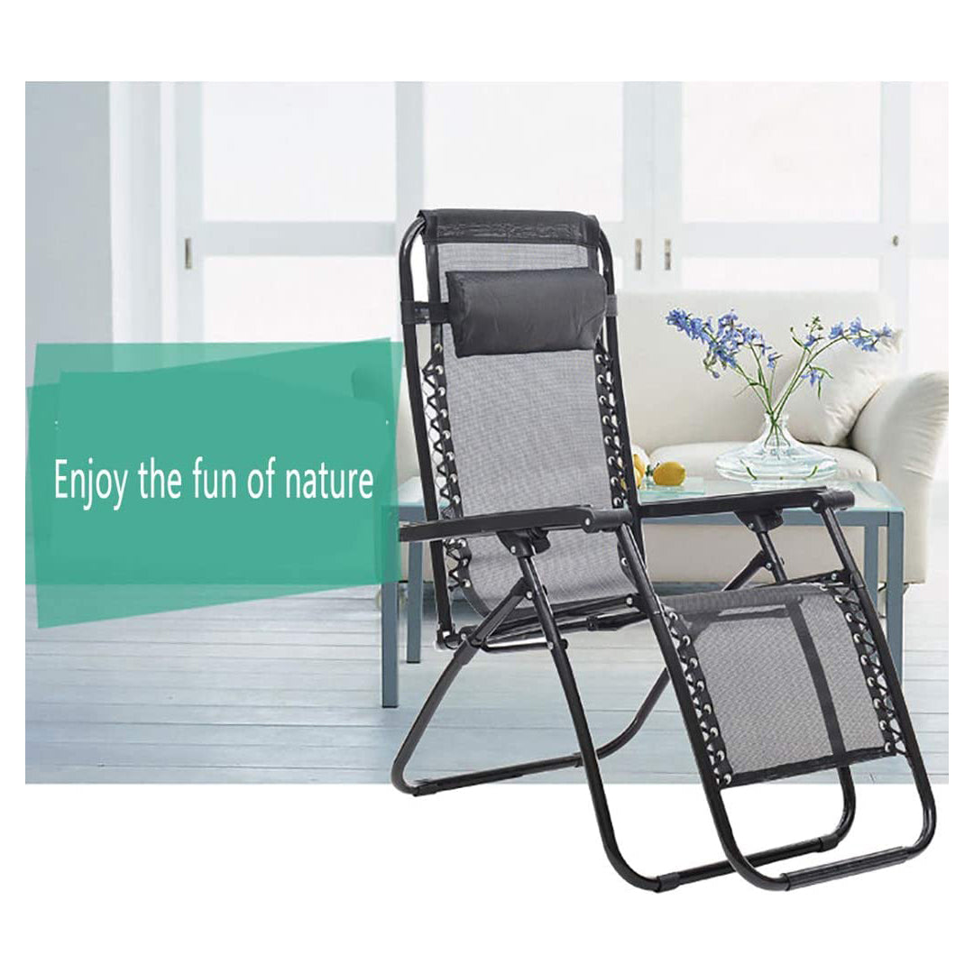 Portable Outdoor Reclining Lounge Chair