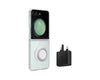 Samsung Z Flip 5 Clear Gadget Case and Super-Fast Charging 25W Travel Adapter Bundle