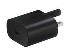 Samsung Z Flip 5 Clear Gadget Case and Super-Fast Charging 25W Travel Adapter Bundle