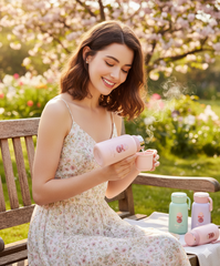 D.kadi KD5159PK Vacuum Bottle 300ML - Pink