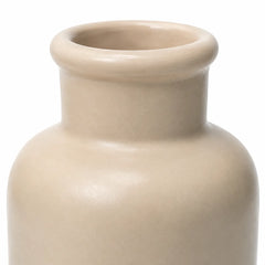 Modern Ceramic Bottle Vase 13cm Decorative Flower Vase for Tabletop, Shelf, Living Room, Bedroom & Office Décor